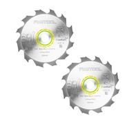 Festool 2x Panther lame de scie circulaire PW12 bois 160 x 1,8 x 20 mm 160 mm 12 dents ( 2x 500460 ) HKC TS