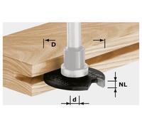 Festool 491057 Fraise à rainurer Dimension produit, Ø 40 mm Longueur de travail 3 mm Diamètre de tige 6 mm