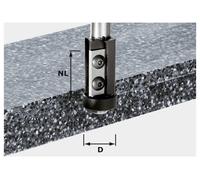 Festool 491120 Plaquette réversible Longueur 89 mm Dimension produit, Ø 21 mm Longueur de travail 30 mm Diamètre de tige 12 mm