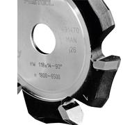 Festool Fraises à rainurer en V HW 118x14-90°/Alu