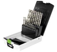 Festool 498981 HSS D 1-10 Sort/19 Set de forets 1 mm, 1.5 mm, 2 mm, 2.5 mm, 3