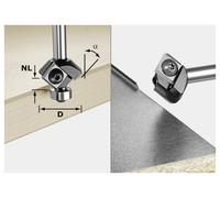 Festool 499807 Plaquette réversible Longueur 55 mm Dimension produit, Ø 27 mm Longueur de travail 8 mm Diamètre de tige 8 mm