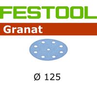Abrasif pour ponçeuse FESTOOL Granat - Ø 125 mm