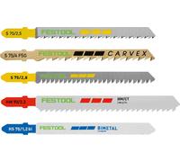 Festool 578071 Kit de lames de scie sauteuse STS-Sort/21 W/P/M. 1 pc(s)