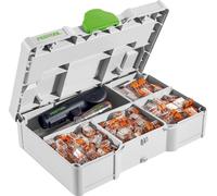 Festool 578118 SYS3 S 76-WAGO-Set Assortiment de bornes pour boîte de dérivation flexible: 0.14-4 mm² rigide: 0.14-4 mm² 1 pc(s)
