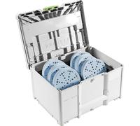 Festool 578192 Boîte de disques abrasifs Diamètre 150 mm Grain=60, 80, 120, 150, 180, 220 1 set