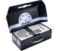 Festool Set de disques abrasifs 578668 Granat D125 Ø125 mm Grains 60–320 1 set