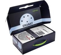 Festool Set de disques abrasifs 578668 Granat D125 Ø125 mm Grains 60–320 1 set