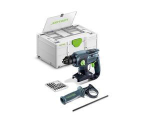 Festool 578748 KHC-S 18-Basic-Set : Marteau Combiné 18 V À Batterie Li-ion Avec Cassette De Forage Dans Un Systainer