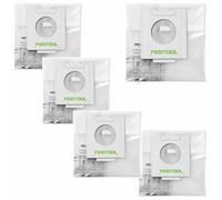 Festool 5x Sac à Ordures Ens-Ct 36 AC/5 496215 pour Clt 36 AC Ctm