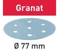 Festool Abrasif STF D77/6 P120 GR/50 Granat - 497406