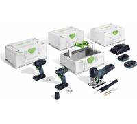 Festool Akku-Combo-Set Montage TID 18/TXS 18/PSC 420/TB 137