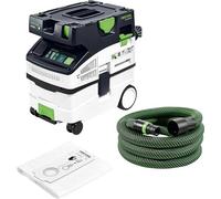 Festool Aspirateur CTM MIDI I 1200W Bluetooth Compact pour poussières M