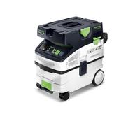 Festool Aspirateur CTL MIDI I CLEANTEC 578309 - Bluetooth | Aspirateur de chantier compact avec tuyau antistatique, démarrage auto et fixation Systainer T-LOC