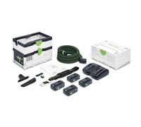 FESTOOL Aspirateur sans fil CTMC SYS HPC 4,0 I-Plus CLEANTEC - 576942