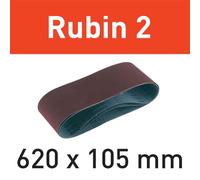 Festool Bande abrasive L620X105-P80 RU2/10 Rubin 2 - 499151