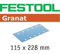 Festool Abrasifs Granat STF 115x228 P100 GR/100