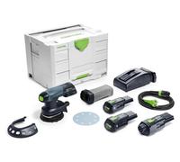Festool Batterie de Ponceuse à Excentrique Etsc 125 3,0 I-Set - 577689
