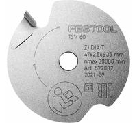 Festool Blatt de Lame de scie de Lame de pré-coupe DIA 47x2,5x6,35 T1