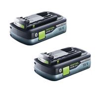 Festool BP 18 Li Batterie Li-ion 18V - 4.0Ah (2pcs)