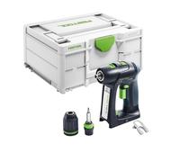 FESTOOL Perceuse-visseuse sans fil C18 Basic en coffret SYSTAINER - FESTOOL - 576434