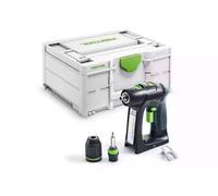 Festool C 18-Basic - Perceuse-visseuse Sans Fil - Machine Seule