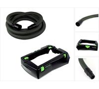 Festool capot CT 26/36 FL VP ( 204040 ) pour CTL/CT/CTM 26,36 + Festool tuyau d'aspiration D 27/32x5,0m-AS/CT - antistatique, lisse, conique ( 500678 )