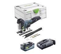 Festool CARVEX PSC 420 EB-Basic Scie sauteuse pendulaire sans fil 18 V 120 mm Brushless + 1x batterie 8,0 Ah + chargeur rapide + Systainer