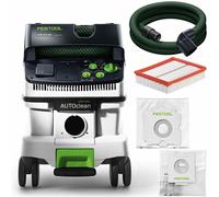 Festool Chariot d’aspiration CTM 26 E AC Classe M + Fonction AUTOCLEAN 574978