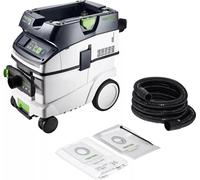 Aspirateur eau et poussières Cleantec CTL 36 EI AC - LHS - 1200W - classe L - cuve 36L FESTOOL