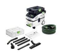 Festool CTL MIDI I CLEANTEC aspirateur mobile 1200 watts 15 l classe de poussière L ( 578309 ) + 7 pces Standard kit de nettoyage ( 577257 )