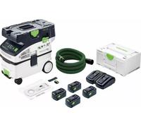 Festool CTMC MIDI I-Plus 36V (2x18V) Li-Ion (4x 5.0Ah) Dans Systainer - 3100l/min - Classe De Poussière M