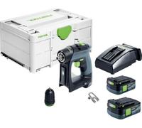 Festool CXS 12 2,5-Plus 12V Li-ion Accu-schroefboormachine Set (2x 2.5Ah Accu) Dans Systainer