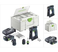 Festool CXS 18-Basic-Set Perceuse-visseuse sans fil 18 V 40 Nm Brushless + 1x batterie 3,0 Ah + chargeur + Systainer