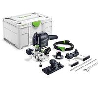 Défonceuse OF 1010 REBQ-Plus + systainer + adaptateur rail de guidage