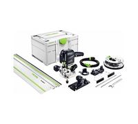 Festool OF 1010 REBQ-Set+Box - Défonceuse dans systainer incl. rail de guidage 1010W - 55 mm