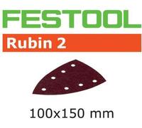 FESTOOL Delta feuilles abrasives Rubin2 STF 100 x 150mm P60, 50pcs - RUN-OUT - NF : 577572