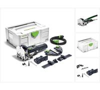 Festool DF 500 Q-Set Fraiseuse à tourillonner Domino 420W 28mm en Systainer ( 574427 ) + accessoires