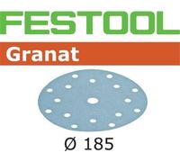 FESTOOL Disques abrasifs Granat STF Ø185mm 16 trous P400, 100pcs.