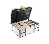 Festool DS/XL D8/D10 306 X BU XL Assortiment de Domino en Bois de Hêtre - Multicolore (306-PIECE)