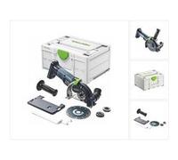 Festool dsc-agc 18-125 fh eb-basic système de tronçonnage sans fil à main levée 18 v, 125 mm + coffret - sans batterie, sans chargeur (suite du G