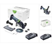 Festool DSC-AGC 18-125 FH Li EB Système de tronçonnage à main libre sans fil 125mm 18V Brushless ( 575759 ) + chargeur + systainer - sans batterie