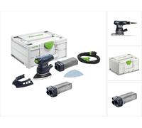 Festool DTS 400 REQ-Plus Ponceuse Delta 100 x 150 mm, 250 W + Coffret Systainer + Sac récupérateur de poussière SB-Longlife RTS/DTS/ETS (201693) (576064)