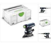 Festool DTS 400 REQ-Plus Ponceuse Delta 250W course 2mm dans Systainer ( 574635 ) + accessoires