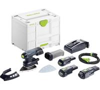 Festool DTSC 400 3,0 I-Set 578138 Ponceuse Delta sans fil + batterie, + chargeur 18 V 3.00 Ah 100 x 150 mm