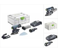 Festool DTSC 400-Basic Ponceuse Delta sans fil 18 V 100 x 150 mm Brushless + 1x batterie 3,0 Ah + chargeur + Systainer