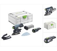 Festool DTSC 400-Basic Ponceuse Delta sans fil 18 V 100 x 150 mm Brushless + 1x batterie 3,0 Ah + Systainer - sans chargeur
