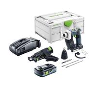 Festool DURADRIVE DWC 18-2500 Basic Visseuse de chantier sans fil 18 V 18 Nm Brushless + 1x batterie 4,0 Ah + chargeur rapide + Systainer