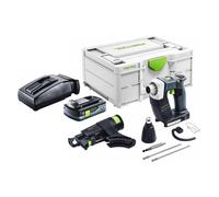 Festool DURADRIVE DWC 18-4500 Basic Visseuse de chantier sans fil 18 V 14 Nm Brushless + 1x batterie 4,0 Ah + chargeur + Systainer