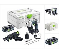 Festool DURADRIVE DWC 18-4500 Basic Visseuse de chantier sans fil 18 V 14 Nm Brushless + 1x batterie 4,0 Ah + Systainer - sans chargeur